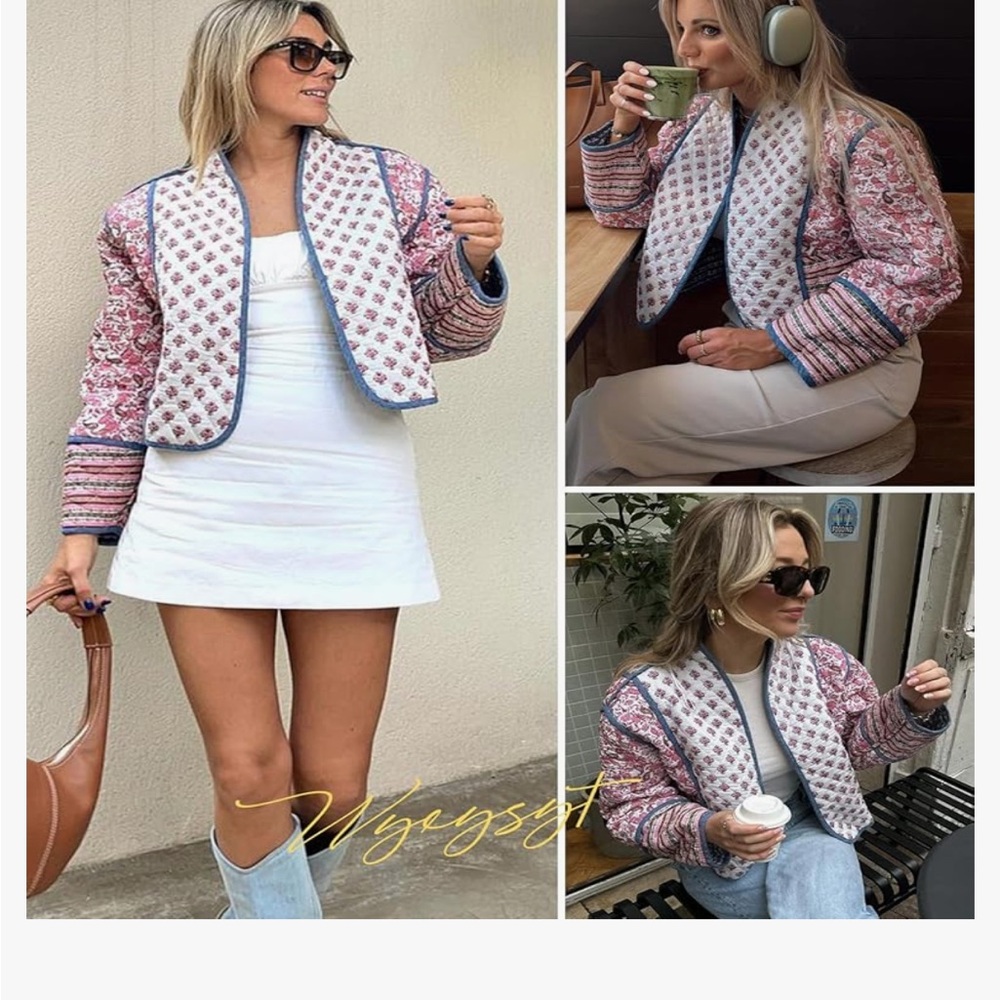 Quilted Jacket Reversible From Amazon - image 2